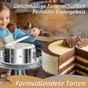 Lindenstein Tortenring verstellbar 8,5 cm hoch + Produktbild-Vorschau 5