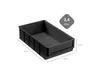 Leitfähige Industriebox 300 B | HxBxT 8,1x18,3x30cm | 3,4 Produktbild-Vorschau 2