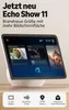 Smart display Amazon Echo Show 11 Full HD, audio 3D, bianco Anteprima dell’immagine prodotto 3