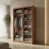 BEAUTYSOFA | Schwebetürenschrank HELA 100 cm Eiche Artisan Produktbild-Vorschau 4