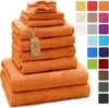 Frottier Handtuch-Set, 4X Handtücher, 2X Duschtücher, 2X Produktbild-Vorschau 1