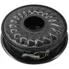 A bundt cake pan with a speckled black and white finish. Anteprima dell’immagine prodotto