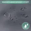 2 Stück Outdoor Vorhang Blickdicht Wasserdicht Vorhänge Produktbild-Vorschau 4