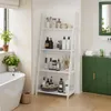 4-vrstvový rebríkový regál, otvorený organizér a úložný Náhľad obrázku produktu 1