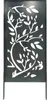 Sichtschutzwand floraworld Blätter 90 x 180 cm anthrazit Produktbild-Vorschau 2