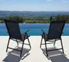 Sitzgruppe POETTO 4 Personen Schwarz Aluminium Gartenmöbel Produktbild-Vorschau 6