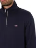 Gant Pullover Sweatshirt Shield Troyer Halbreißverschluss Produktbild-Vorschau 9