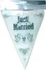 Wimpelkette 'Just married' 10 Meter Produktbild-Vorschau 1