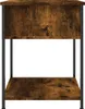 vidaXL Nočný stolík Smoked Oak 44x45x58 cm odvodený výrobok Náhľad obrázku produktu 7