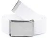 Ceinture pour homme Ladeheid en tissu P10 (blanc-argent, Voir les images du produit 1