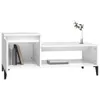 The Living Store Couchtisch Weiß 100x50x45 cm Holzwerkstoff Produktbild-Vorschau 3