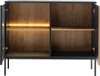 An open cabinet with shelves and LED lighting. Anteprima dell’immagine prodotto
