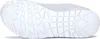 The sole of a white sneaker is shown from an underneath view. Produktbild-Vorschau