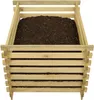 STOLMAK Drevený Kompostér 600 l 100x70x100 cm Borovicové Náhľad obrázku produktu 3