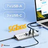 Usb Hub Aktiv Mit Netzteil 36W 10 Port Usb 3.2 Splitter Produktbild-Vorschau 4