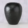 BOLTZE Dekovase "Noorwijk" aus Aluminium in schwarz, Vase Produktbild-Vorschau 4