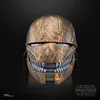 A close-up, front-facing view of a Star Wars helmet against a black background. Náhled obrázku produktu