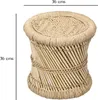 Marrakesch Hocker Beistelltisch aus Bambus Benita ø 36 cm | Produktbild-Vorschau 9