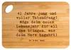 Mr. & Mrs. Panda Schneidebrett Spruch 41. Geburtstag Produktbild-Vorschau 1