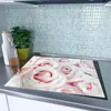 Spritzschutz Herdabdeckplatte Schneidebrett aus Glas Rosen Produktbild-Vorschau 2