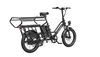 20 Zoll Elektrofahrrad mit Kindersitze Vorderkorb E Bike Produktbild-Vorschau 5