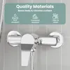 vidaXL Mitigeur de douche Chrome G 1 / 2 pouce laiton Voir les images du produit 6