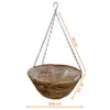 Weide Blumentopf zum hängen Ø 35 cm - inkl. Kette - Produktbild-Vorschau 2