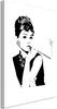 Vlies Leinwandbild - Audrey (1 Part) Vertical 20x30 cm Produktbild-Vorschau 1