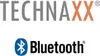 Logos and brand name for Technaxx and Bluetooth. Produktbild-Vorschau