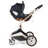 Hot Mom 360 Drehbar Kinderwagen Kombikinderwagen in Grau Produktbild-Vorschau 2