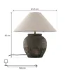 Lucande Tischleuchte Thalorin, Höhe 46 cm, grau, Keramik Produktbild-Vorschau 4