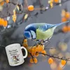Vogel mit Fliegerbrille Abgehoben Glas Tasse Produktbild-Vorschau 3