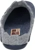 Manitu Damen Hausschuh Pantoffel colorblocking style Herz Produktbild-Vorschau 1