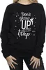 Disney - "Don't Grow Up" Sweatshirt für Damen BI40864 (XXL) Produktbild-Vorschau 3