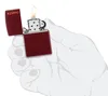 Zippo Benzin-Feuerzeug Merlot mit Zippo Logo 60007115, Produktbild-Vorschau 6