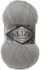 100g Strickgarn ALIZE BURCUM, 100% Polyacry, hellgrau Produktbild-Vorschau