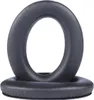 Two black ear pads for headphones are stacked on top of each other against a white background. Náhled obrázku produktu