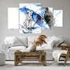 Bild auf Leinwand - Leinwandbild - Hund Regenschirm Regen Produktbild-Vorschau 6