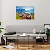 Bilder auf glas - Berge See Wasser - 70x50cm - Glasbilder - Produktbild-Vorschau 6