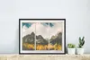 MuchoWow® MuchoWow® Gerahmtes Poster Aussicht - Baum - Berg Produktbild-Vorschau 5