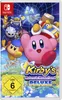 The image shows the game box art for Kirby's Return to Dream Land Deluxe, featuring various characters from the Kirby universe. Produktbild-Vorschau