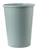 A pastel green plastic trash can is shown against a white background. Produktbild-Vorschau