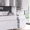 Koupelnová skříňka Vicco Sola Bílá 40.2 x 192.4 cm s dvířky Náhled obrázku produktu 5