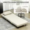 HOMCOM Schlafsessel, Klappsessel mit Bettfunktion, bis 120 Produktbild-Vorschau 5