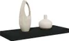 vidaXL Plávajúca nástenná polica čierna 60x23,5x3,8 cm MDF Náhľad obrázku produktu 5