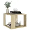 vidaXL Table basse chêne Sonoma 40x40x30 cm bois composite Voir les images du produit 11
