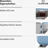 Klarstein Audrey Evo 43L Mini Kühlschrank - Retro-Design, Produktbild-Vorschau 6
