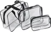 3-in-1 SET REISEKOSMETIKTASCHE TRANSPARENT MIT Produktbild-Vorschau 1