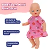 MGA BABY born Kleid Pink 36cm Voir les images du produit 2