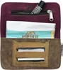 Tabaktasche aus Wildleder mit Band – schwarz – Tabaktasche Produktbild-Vorschau 3